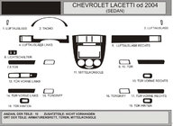 Chevrolet Lacetti 2003-2024 Armaturenbrett Abdeckung Sedan (Hartman) Foto 1