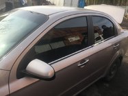 Chevrolet Aveo T250 2005-2011 Fensterleisten unten Edelstahl (4 Stk.) Schrägheck Foto 4