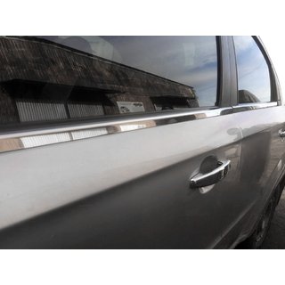 Fensterleisten unten Edelstahl (4 Stk.) Chevrolet Aveo T250 2005-2011 Foto 2