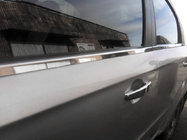 Chevrolet Aveo T250 2005-2011 Fensterleisten unten Edelstahl (4 Stk.) Schrägheck Foto 2