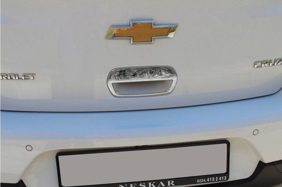 Chevrolet Cruze 2009–2015 Chrom Heckklappengriff Abdeckung (für HB Version, Edelstahl) Image