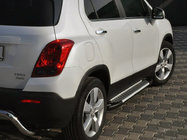 Chevrolet Trax 2012-2023 Trittbretter Allmond Grey (2 Stk., Aluminium) Foto 3