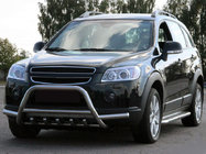 Chevrolet Captiva 2006-2019 Frontbügel WT003-Plus (Edelstahl) Foto 1