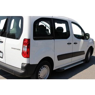 Seitenschweller Line (2 Stk., Aluminium) Citroen Berlingo 2008-2018 Foto 3