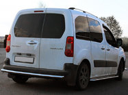 Peugeot Partner Tepee 2008-2018 Heckschutz AK002 (Edelstahl) 60 mm Foto 1