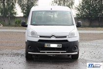 Peugeot Partner Tepee 2008-2018 Frontschutzbügel ST016 (Edelstahl) 51/42 mm Foto 4