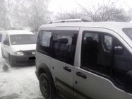 Ford Connect 2002–2006 Dachreling Chrom Foto 4