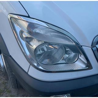 Scheinwerferblenden (2006-2013, 2 Stk, Edelstahl) Mercedes Sprinter W906 2006–2018 Foto 1