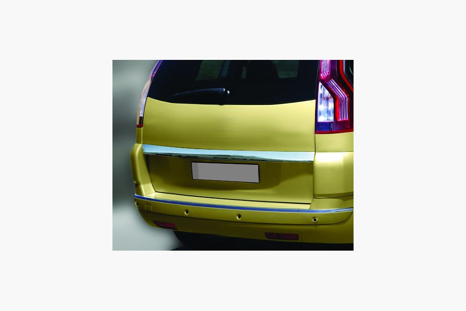 Citroen C-4 Picasso 2006-2013 Chromleiste über dem Kennzeichen (Edelstahl) Foto 1