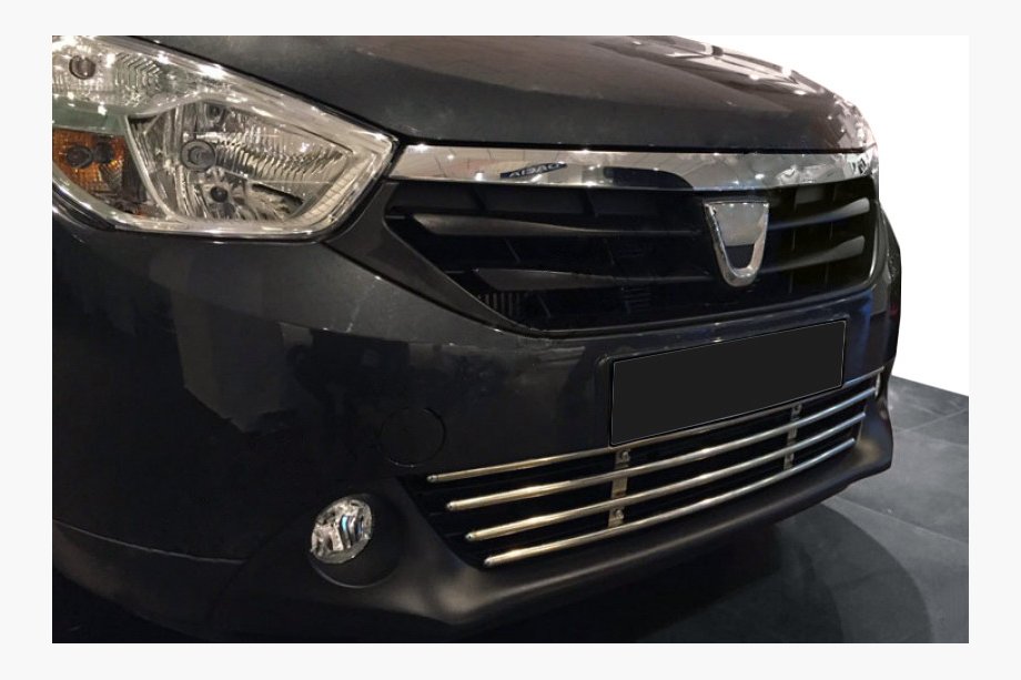 Renault Lodgy 2013-2022 Stoßstangengrill Edelstahl Image