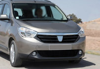 Dacia Dokker 2013-2022 Zierleiste über dem Kühlergrill (Edelstahl) Foto 1