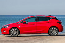Opel Astra K 2016-2021 Fensterumrandung Edelstahl Foto 1