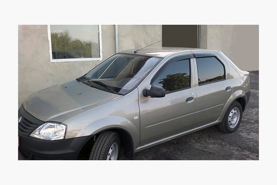 Renault Logan I 2008-2013 Windabweiser (4 Stk, ANV) Image
