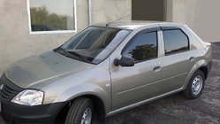 Renault Logan I 2008-2013 Windabweiser (4 Stk, ANV) Foto 1