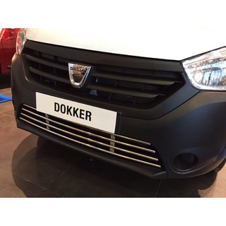 Stoßstangengrill Edelstahl Dacia Dokker 2013-2022 Foto 4