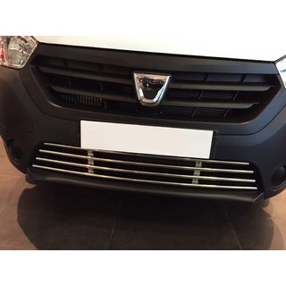 Stoßstangengrill Edelstahl Dacia Dokker 2013-2022 Foto 1