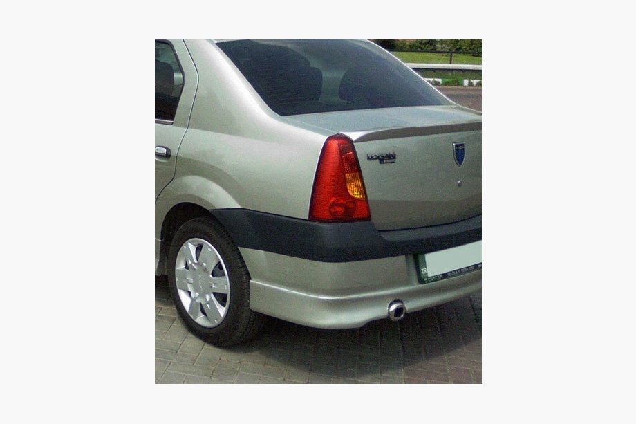 Renault Logan I 2005-2008 Heckstoßstange (Abdeckung, grundiert) Image