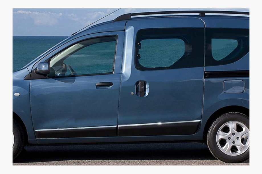 Dacia Dokker 2013-2022 Türleisten Edelstahl (4 Stk) Image