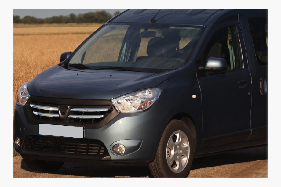 Renault Dokker 2013-2022 Chrom Kühlergrill Zierleisten (4 Streifen, Edelstahl) Image