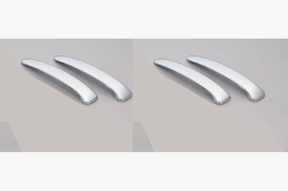Toyota Land Cruiser 100 1998-2007 Chrom Türgriffblenden (4 Stk, Kunststoff) Foto 1