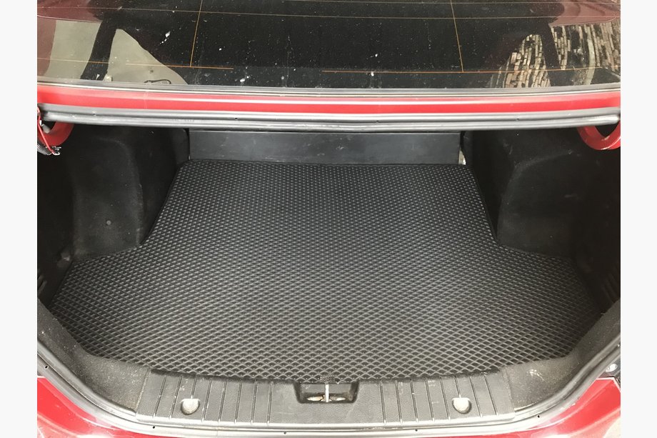 Chevrolet Aveo T250 2005-2011 Kofferraummatte (EVA, Schwarz) Image