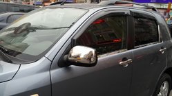 Daihatsu Terios 2006-2017 Spiegelabdeckungen (2 Stk, Edelstahl) Foto 5