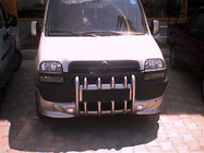 Fiat Doblo I 2001-2005 Frontspoileraufsatz Eckteile (grundiert zum Lackieren) Foto 3