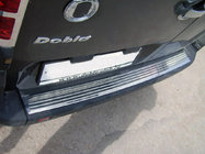 Fiat Doblo I 2001-2005 Heckstoßstangenabdeckung OmsaLine Edelstahl Glänzend Foto 1