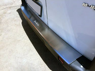 Fiat Doblo I 2001-2005 Heckstoßstangenschutz mit Kante Nataniko (Edelstahl) Foto 1