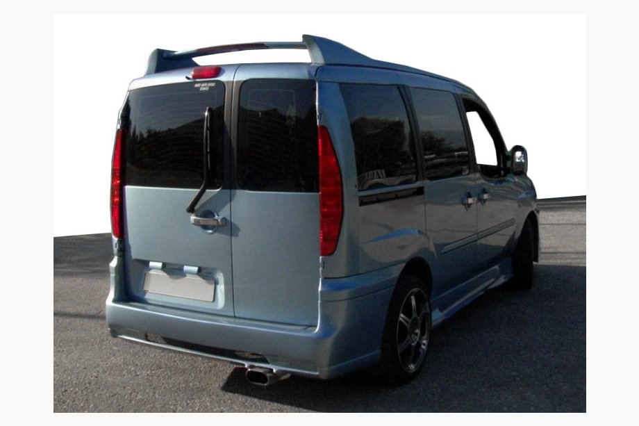 Fiat Doblo I 2001-2005 Dachreling mit Spoiler HRV-type (grundiert zum Lackieren) Image
