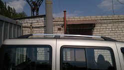 Fiat Doblo I 2001-2005 Dachreling Chrom Kunststoff-Fuesse Foto 9