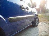 Fiat Doblo I 2005-2010 Türleisten Schmale Ausführung (4 Stk, Edelstahl) OmsaLine - Italienischer Edelstahl Foto 2