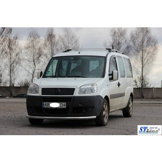 Frontschutzbügel ST008 (2 Stk., Edelstahl) Fiat Doblo I 2005-2010 Foto 2