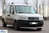 Fiat Doblo I 2005-2010 Frontschutzbügel ST008 (2 Stk., Edelstahl) 60 mm Foto 3