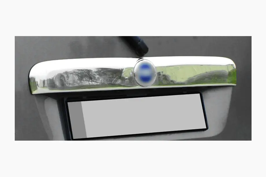 Fiat Doblo I 2001-2005 Chromleiste über dem Kennzeichen (Edelstahl) Image