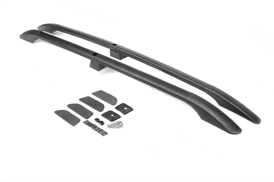 Volkswagen Touareg 2002–2010 Dachreling Schwarz (türkisches Design) Image