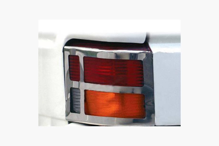 Volkswagen T4 Caravelle/Multivan 1990–2003 Chrom Abdeckungen für Rückleuchten (Edelstahl, Omsa) Image