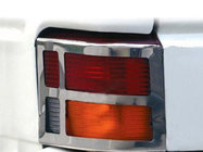Volkswagen T4 Caravelle/Multivan 1990–2003 Chrom Abdeckungen für Rückleuchten (Edelstahl, Omsa) Foto 1