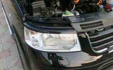 Volkswagen T5 Caravelle 2004-2010 Scheinwerferblenden (2 Stk., schwarz) Foto 3