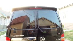 Volkswagen T5 Caravelle 2004-2010 Heckspoiler Anatomik Heckklappe (grundiert zum Lackieren) Foto 3