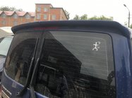 Volkswagen T5 Caravelle 2004-2010 Heckspoiler Anatomik Heckklappe (grundiert zum Lackieren) Foto 5