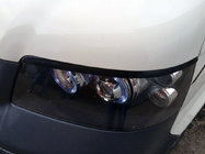 Volkswagen T5 Multivan 2003–2010 Scheinwerferblenden (2 Stk., Kunststoff, schwarz) Schwarz Matt Foto 1
