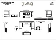 Volkswagen T5 Caravelle 2004-2010 Armaturenbrett Abdeckungen Holz Foto 3