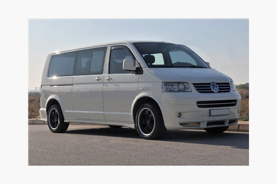 Volkswagen T5 Transporter 2003-2010 Komplette Fensterumrandung Edelstahl (14-teilig) 1 Seitentür, Kurzer Radstand Foto 6