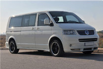 Volkswagen T5 Transporter 2003-2010 Komplette Fensterumrandung Edelstahl (14-teilig) 2 Seitentüren, Kurzer Radstand Foto 6