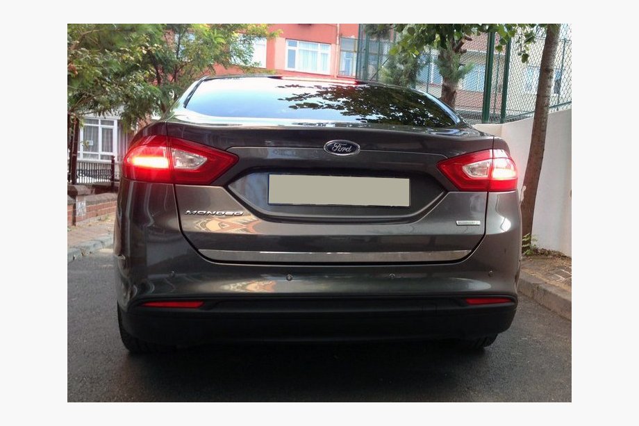 Ford Fusion 2012-2020 Kofferraumleiste Edelstahl Image