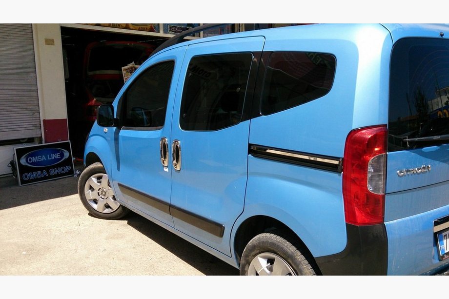 Peugeot Bipper 2008-2017 Edelstahl Türschwellerleisten (2 Stk) Foto 2