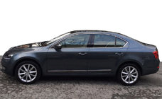 Skoda Octavia III A7 2013-2019 Komplette Fensterumrandung Edelstahl (10-tlg) Foto 1
