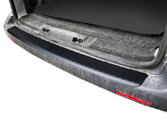 Volkswagen T5 Caravelle 2004-2010 Heckstoßstangenschutz mit Kante (ABS-Kunststoff) Matt Foto 1