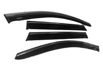 BMW X4 F26 2014-2018 Windabweiser mit Chromleiste (4 Stk, Niken) Foto 1